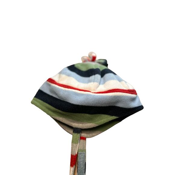 Baby GAP Colorful Soft Cap with Ear Coverage and Loop Thread Fasten 6-12 mos EUC - Picture 2 of 5
